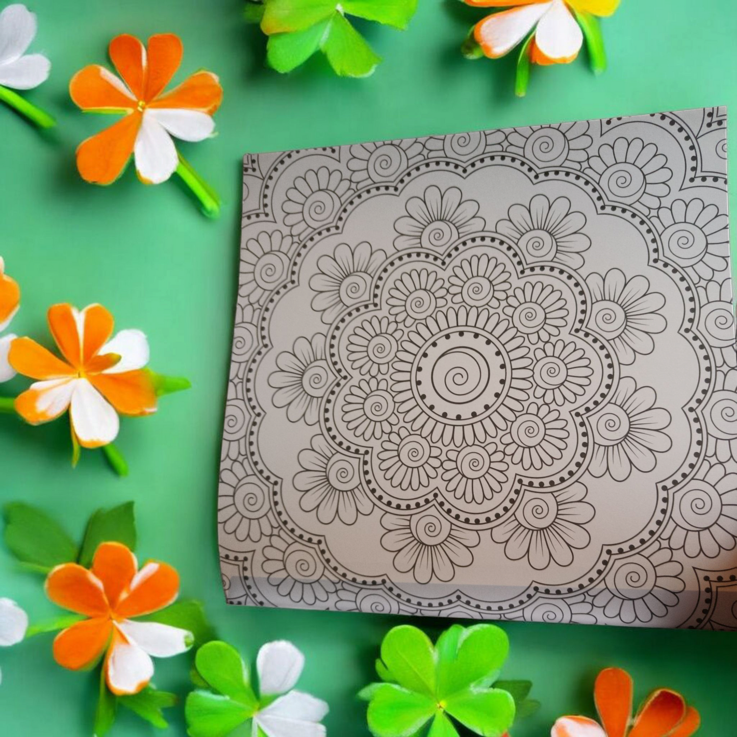Mandala Colouring Book for Adults