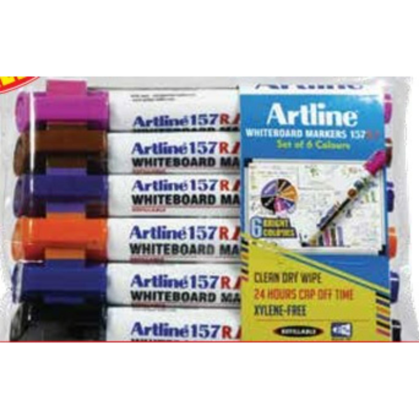 W.B MARKER SET OF 6