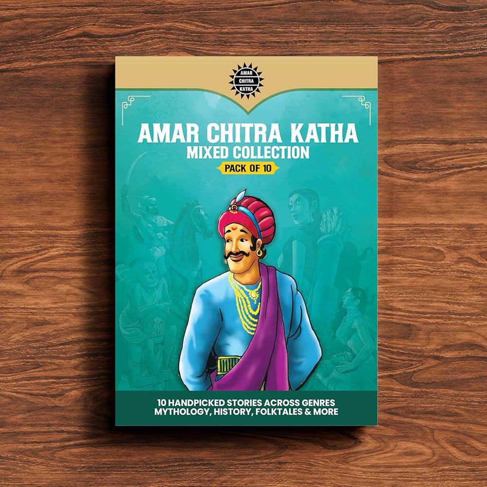 AMAR CHITRA KATHA MIXED COLLECTION PACK OF 10
