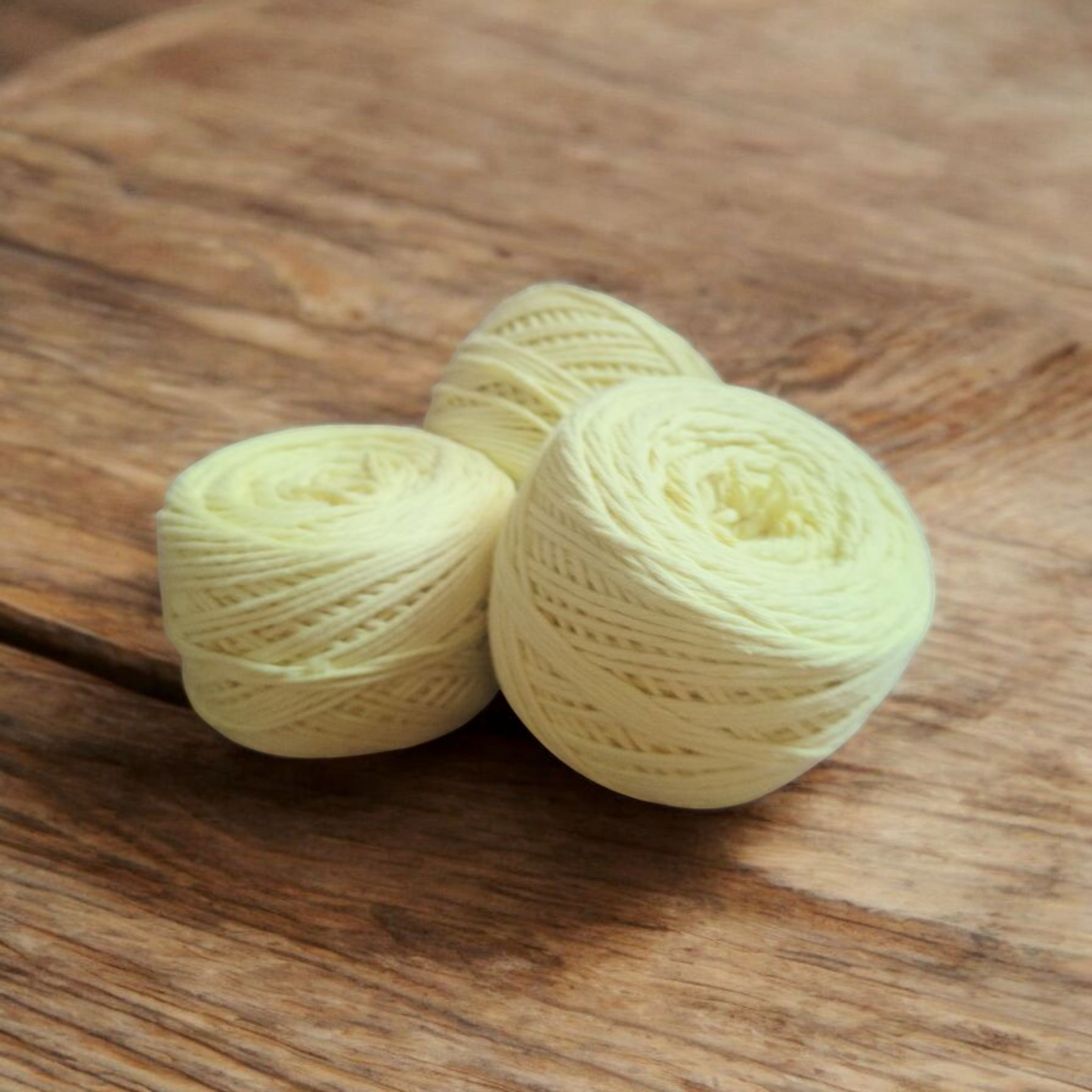 8ply Cotton Yarn - Yellow