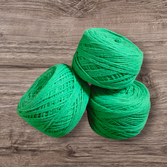 8ply Cotton Yarn - Green