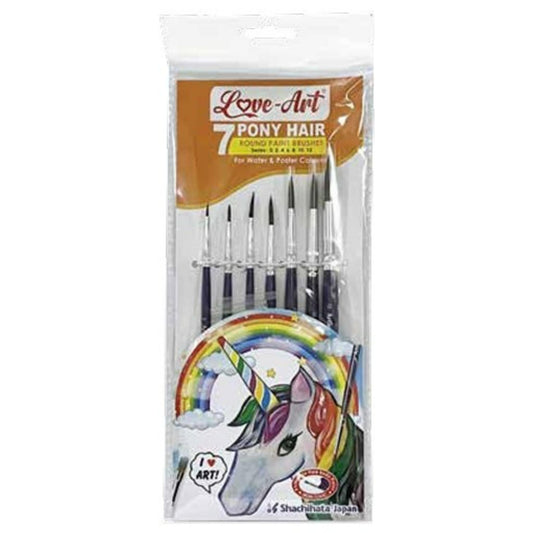 Pony Flat Paint Brush 7