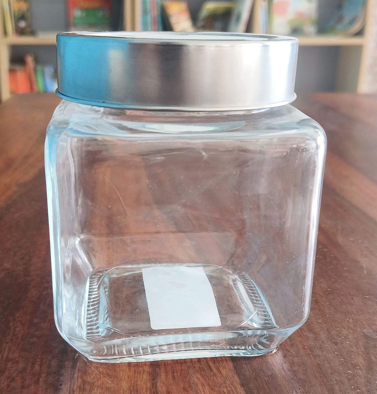 Glass Cube Jar (500ml)