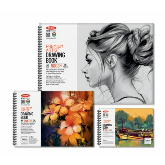 Premium Artist Drawing Book 160 GSM