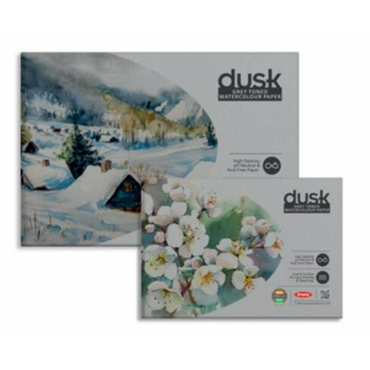Dusk Grey Toned Water Colour Paper 225 GSM