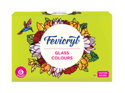 Fevicryl Glass Colours (6) - 75 ml
