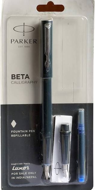 Parker Beta Calligraphy FP - Blue Ink