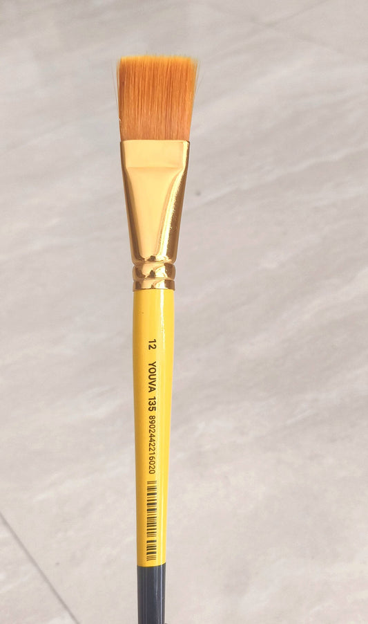 youva brush flat size 12