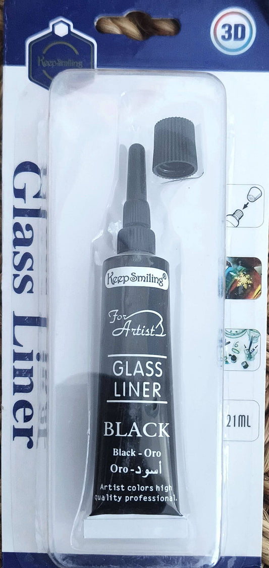 Glass Liner Black