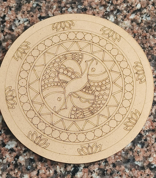 MDF PM madhubani fish 90