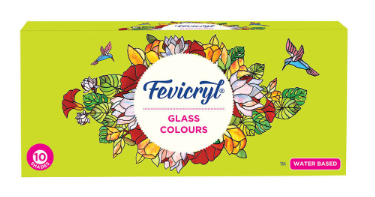 Fevicryl Glass Colours (10) - 115ml