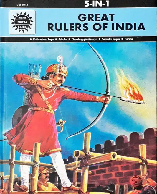 GREAT RULERS OF INDIA5-IN-1(VOL 1012)