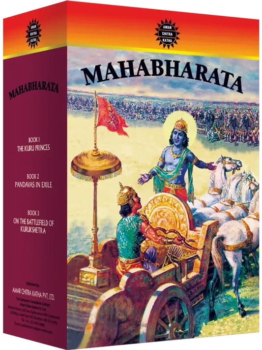 MAHABHARATA STORY IN A 3 VOLUM