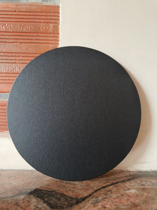 Canvas Black - Round