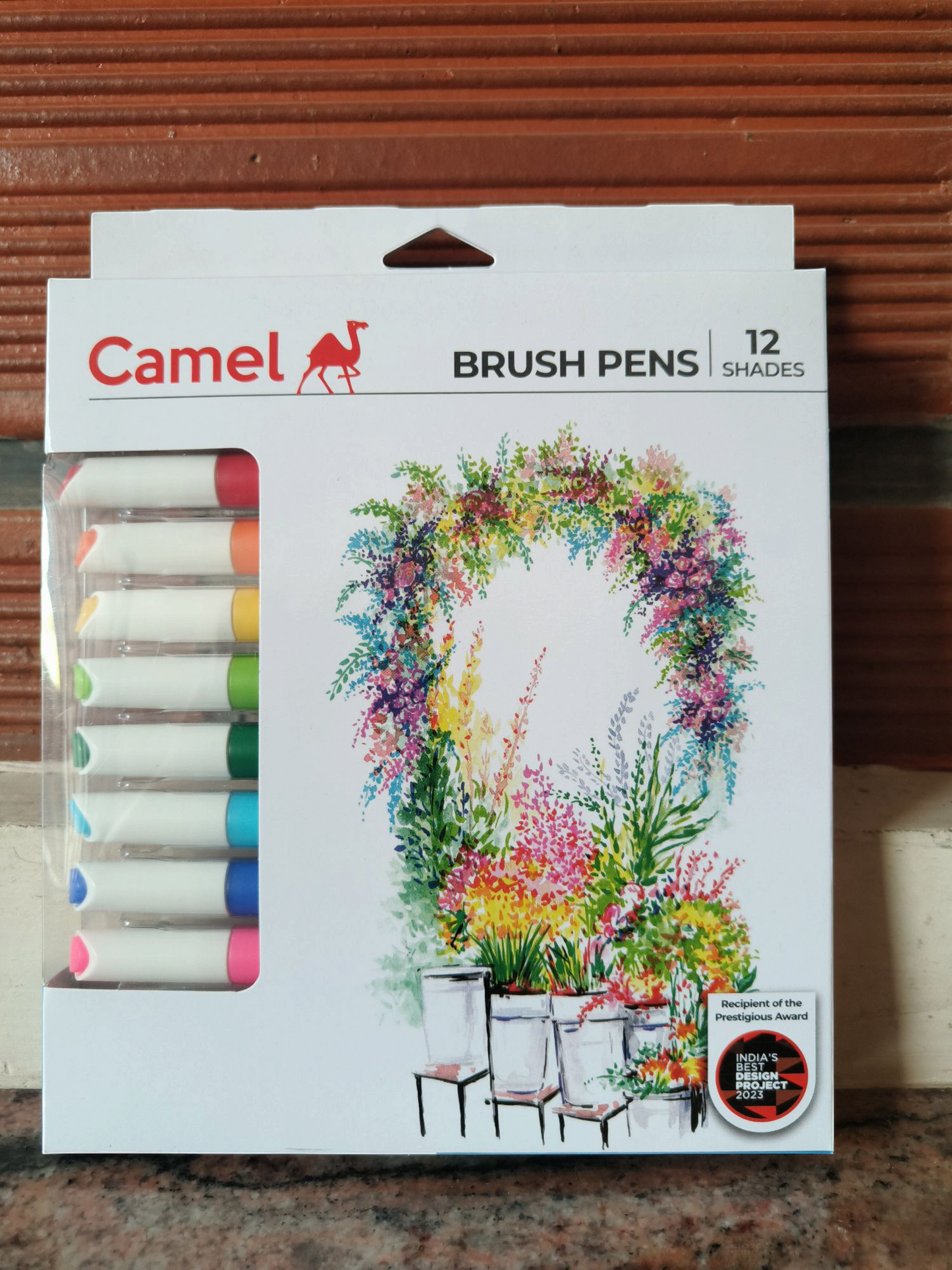 Camel Brush Pens (12 Shades)