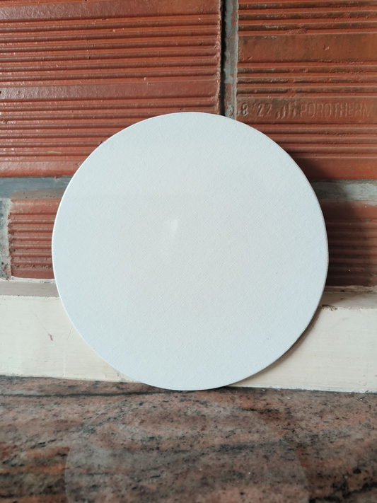 Canvas White - Round